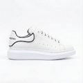Alexander McQueen Oversized sneaker in   White/black