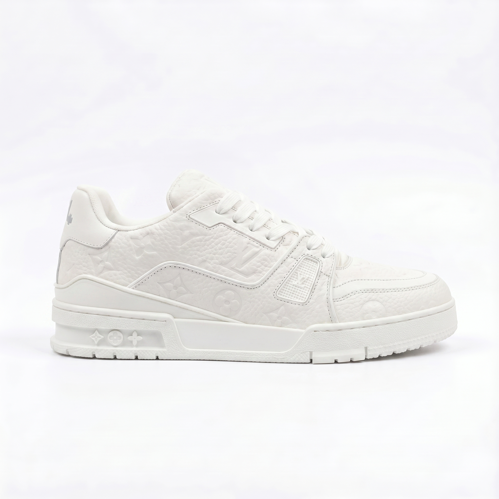 LV Trainer Sneaker white